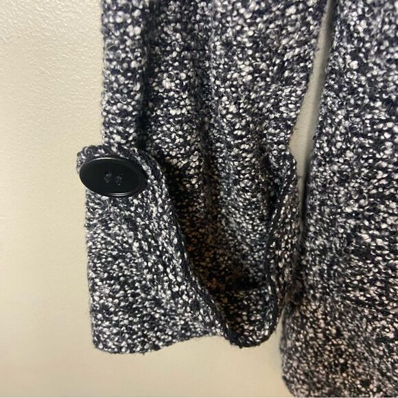 Free People black and white double breasted jacket size large. - Picture 6 of 8